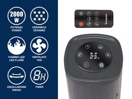 Beper P203TER011 keramické topidlo s ventilátorem 2000W DO