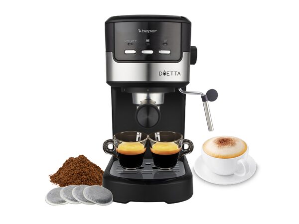 Beper P101CAF100 espresso kávovar 2v1 Duetta