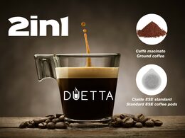 Beper P101CAF100 espresso kávovar 2v1 Duetta