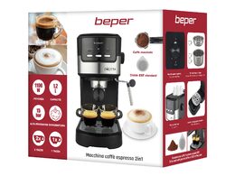Beper P101CAF100 espresso kávovar 2v1 Duetta