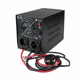 Napěťový měnič MHPower MPU-300-12 záložní zdroj, 12V/230V, 300W, funkce UPS, čistý sinus