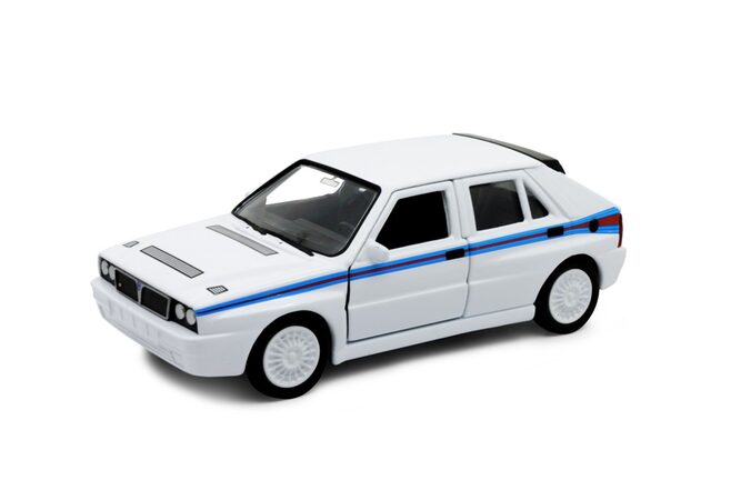Welly Lancia Delta HF intergrale Evoluzione Martini 5 1:34 bílá