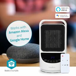 Ventilátor Nedis SmartLife Ceramic PTC Fan Heater HTFA22WTW