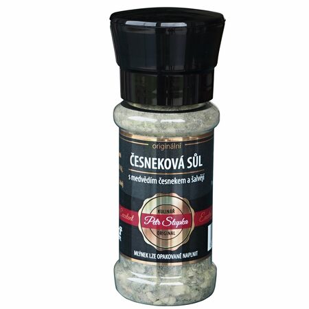 Koření - Česneková sůl mlýnek 60g