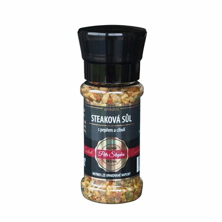 Koření - Steaková sůl mlýnek 70g