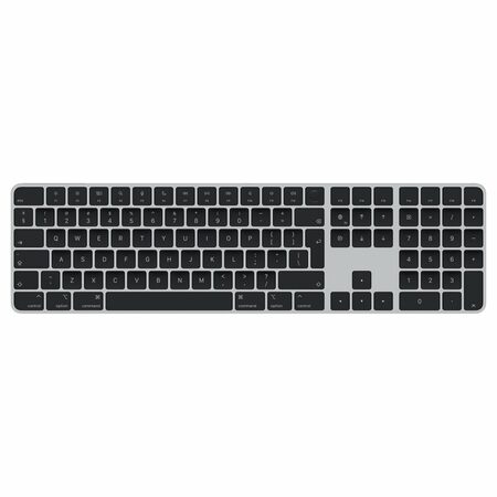 Klávesnice Apple Magic Keyboard Numeric Touch ID, Black Keys