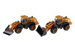 Auto stavební plast 20cm na setrvačník 2 druhy 8 ks v boxu