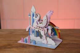 EscapeWelt 3D dřevěné puzzle Jednorožec