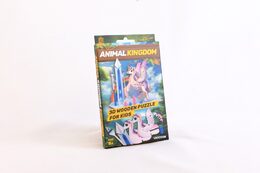 EscapeWelt 3D dřevěné puzzle Jednorožec