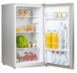 Lednice bez mrazáku - stříbrná - PRIMO PR122FR, Objem: 88 l, Třída: E