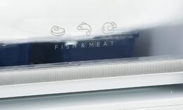 Lednice kombinovaná s mrazákem dole -  DOMO DO91334C, Objem chladničky: 216 l, O