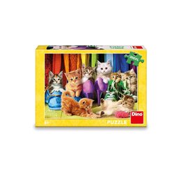 Dino Puzzle Barevná koťátka 300 XL dílků