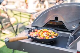 Grilovací nářadí G21 pánev na gril, litinová