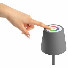 Classbach TL 4025 LED Dobíjecí stolní lampa šedá 38 cm