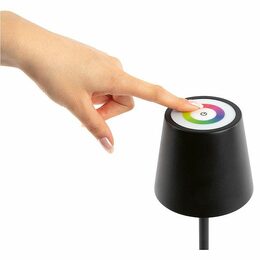 Classbach TL 4025 LED Dobíjecí stolní lampa černá 38 cm