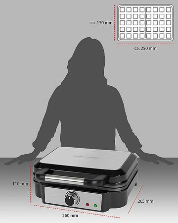 Proficook WA 1240 vaflovač