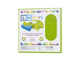 L-W Toys Velká podložka na stavění 50x50 bodů limetková