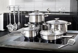 BLAUMAN Sada nádobí nerez 17 ks Jumbo Gourmet Line BL-3133