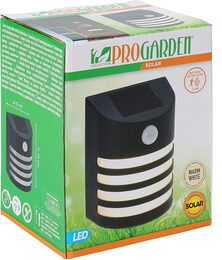 PROGARDEN Solární světlo s pohybovým čidlem nástěnné KO-DX2100150