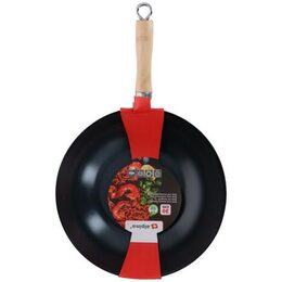 ALPINA Ocelová pánev Wok s nepřilnavým povrchem 30 cm ED-224177