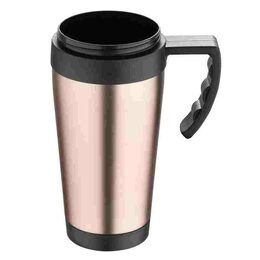 BERGNER Termohrnek s ouškem 400 ml rosegold BG-37516-MPK