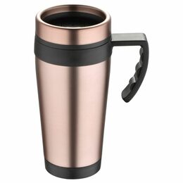 BERGNER Termohrnek s ouškem 400 ml rosegold BG-37516-MPK