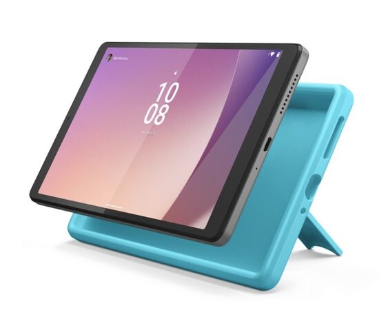 Lenovo TAB M8 4th Gen. KIDS BUMPER (blue) = modrý ochranný rám / stojánek + fóli