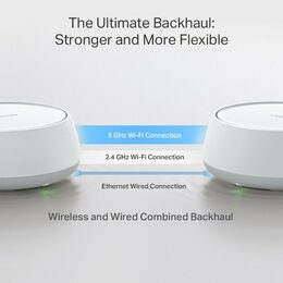 WiFi router TP-Link Deco BE25(3-pack) BE3600, WiFi 7, 2x 2.5GLAN, USB, 2,4/5/6GHz