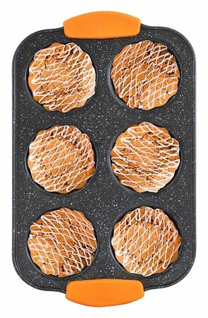 BERLINGERHAUS Forma na muffiny 6 ks silikonové rukojeti Granit Diamond Line BH-1137
