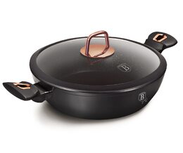 BERLINGERHAUS Pekáč s poklicí s mramorovým povrchem 28 cm Black Rose Collection BH-1640