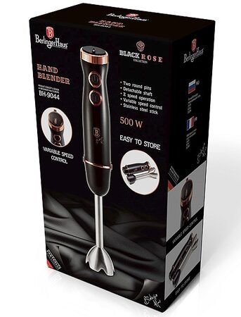 BERLINGERHAUS Mixér tyčový 500 W Black Rose Collection BH-9044