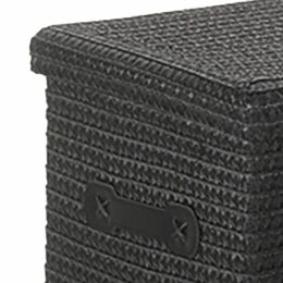 KELA Sada košů RIMOSSA 3 ks černá KL-32124