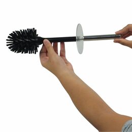 KELA WC štětka DARK plast/nerez černá KL-21739
