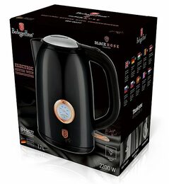 BERLINGERHAUS Rychlovarná konvice 1,7 l s teploměrem Black Rose Collection LP-BH-044L
