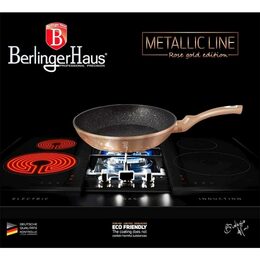 BERLINGERHAUS Pánev s mramorovým povrchem 20 cm Rosegold Metallic Line BH-1508