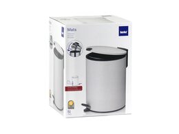 KELA Kosmetický koš 5 l MATS bílá KL-23701
