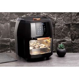 BERLINGERHAUS Horkovzdušná trouba a fritéza digitální 12 l Black Rose Collection BH-9415