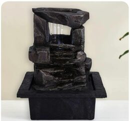 PROGARDEN Fontána pokojová s LED osvětlením WATERFALL KO-795202240vodo