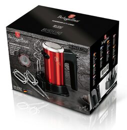 BERLINGERHAUS Mixér ruční šlehač s příslušenstvím 300 W Burgundy Metallic Line BH-9367