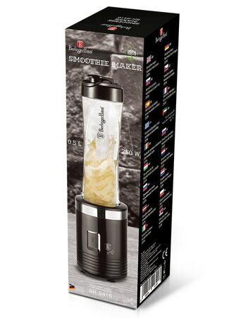 BERLINGERHAUS Mixér smoothie maker 0,5 l Matte Black Collection BH-9416