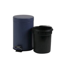 KELA Kosmetický koš Monaco kov modrá 3l KL-24292