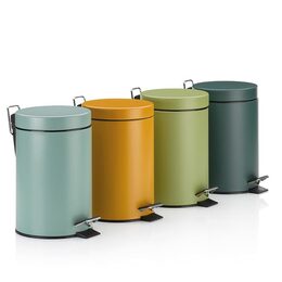 KELA Kosmetický koš Monaco kov zelená  3l KL-24295