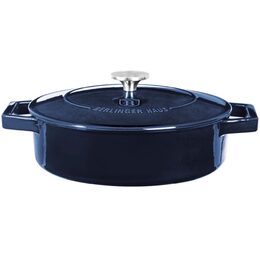 BERLINGERHAUS Pekáč litinový s poklicí 26 cm Aquamarine Metallic Line BH-6523sleva