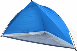 PROGARDEN Plážový stan s UV50+ ochranou 260 x 110 x 110 cm modrá KO-X61900560