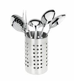 EXCELLENT HOUSEWARE Kuchyňské náčiní nerez ve stojanu sada 6 ks KO-A12210040