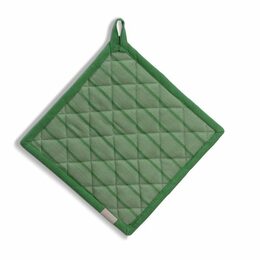 KELA Chňapka kuchyňská Cora 100% bavlna zelená 20x20cm KL-12820