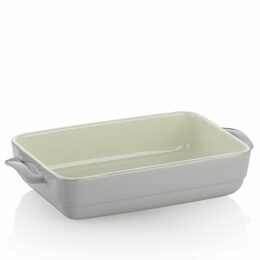 KELA Zapékací mísa keramická MALIN 32 x 19 cm šedá KL-15292