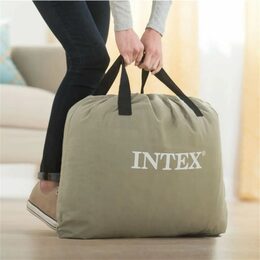 INTEX Nafukovací postel s integrovanou pumpou 152 x 203 cm KO-I03400850