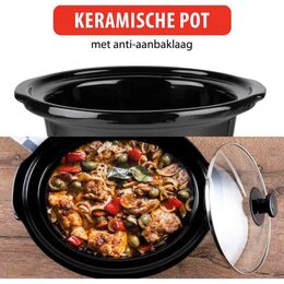 ALPINA Pomalý hrnec Slow Cooker 3,5 l 240W ED-218170