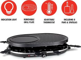 ALPINA Elektrický gril + raclette multifunkční 1200W ED-218240